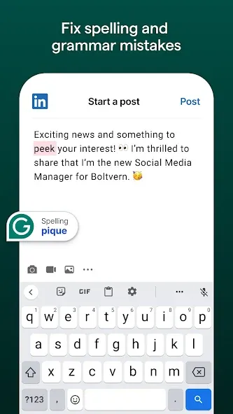Grammarly-AI Writing Assistant screenshot 3