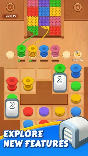 Knit Craze: Wool Jam Challenge screenshot 6