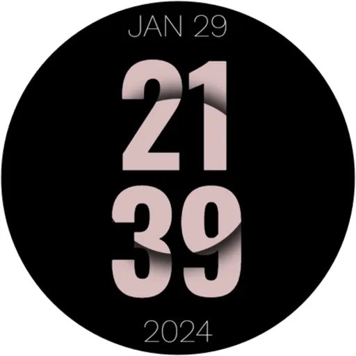 EXD030: Minimal Watch Face screenshot 14