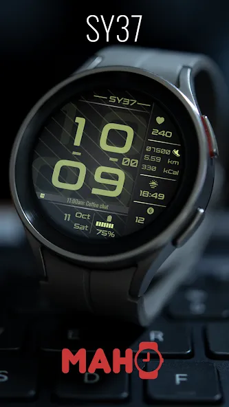 SY37 Watch Face for Wear OS screenshot 4