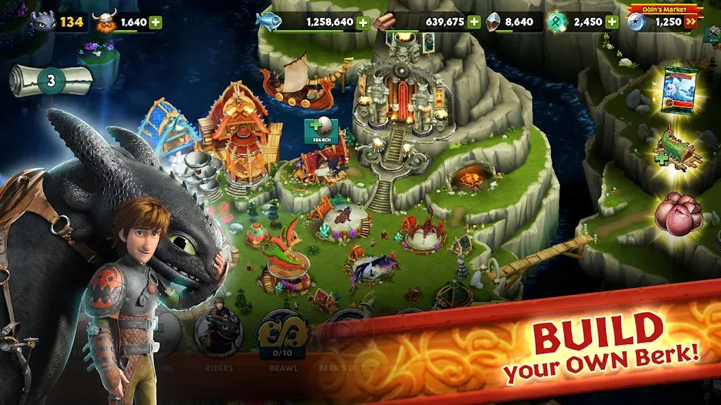 Dragons: Rise of Berk screenshot 1