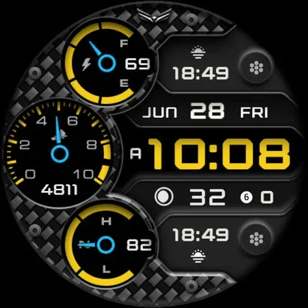 Ballozi AERONOX - Digital Face screenshot 12