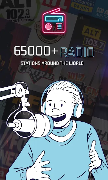 FM Radio : AM, FM, Radio Tuner screenshot 1