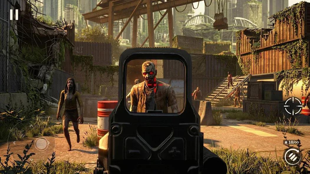 Zombie Harbor: Zombie Shooter screenshot 4