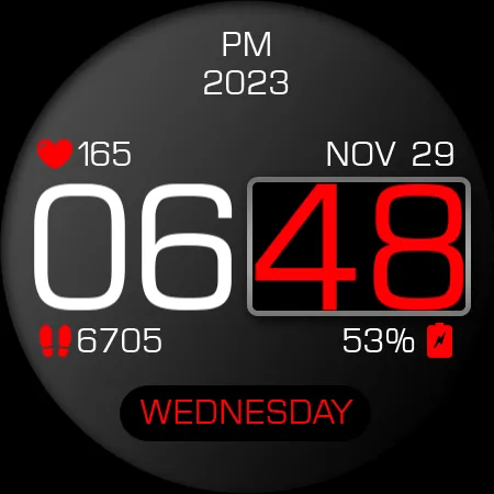 Key109 Digital Sport WatchFace screenshot 25