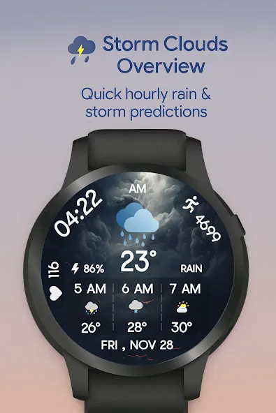 Hourly Weather for Wear OS screenshot 7