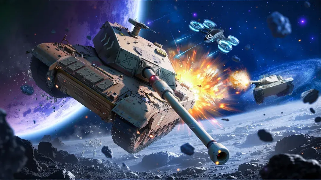 坦克战火(Tank Warfare): PvP闪电战坦克手游 screenshot 2
