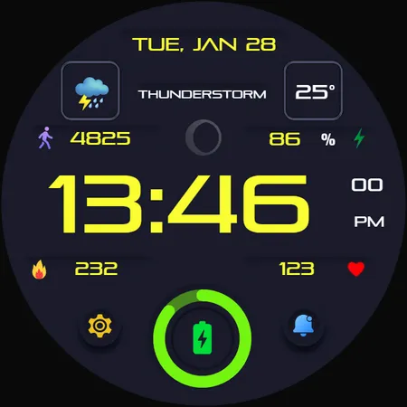 Lucina Digital Watch Face screenshot 37