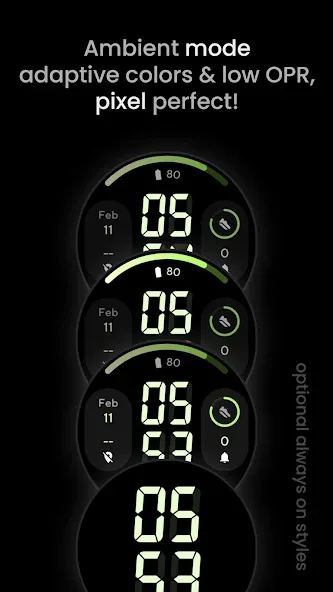 Horizon 9: Watch face screenshot 4