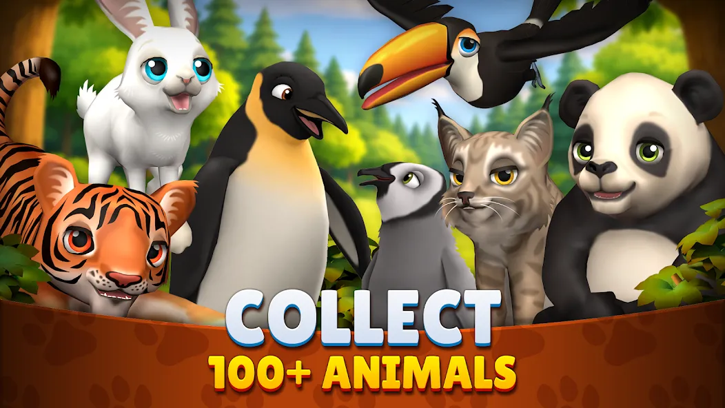 Zoo Island: Wild Family Park screenshot 1