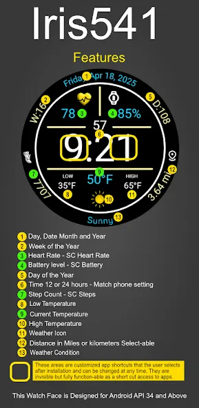 Digital Weather Watch Iris541 screenshot 6