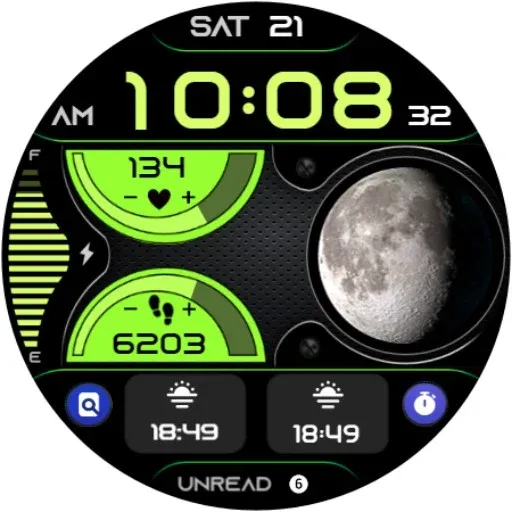 Lunar Moon Phase Digital ECO45 screenshot 23