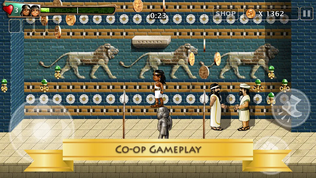 Babylonian Twins Platformer screenshot 1