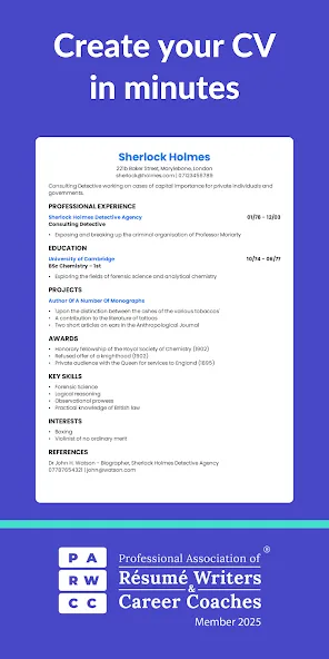Resume Builder - CV Engineer screenshot 2