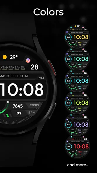 TVV Sport 5 Digital Watch Face screenshot 2