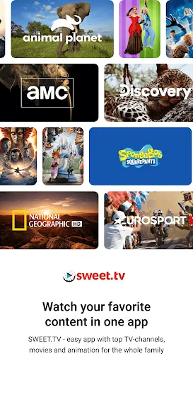 SWEET.TV - TV and movies screenshot 1