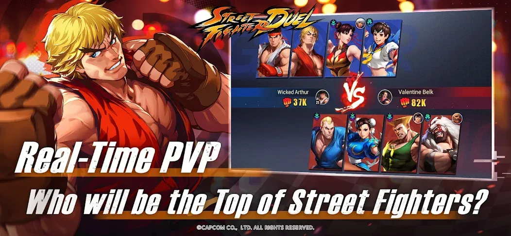 Street Fighter: Duel screenshot 4
