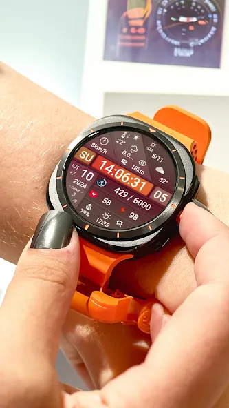 N-SPORT711 MultiNews WatchFace screenshot 7