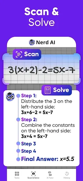Nerd AI - Tutor & Math Helper screenshot 2