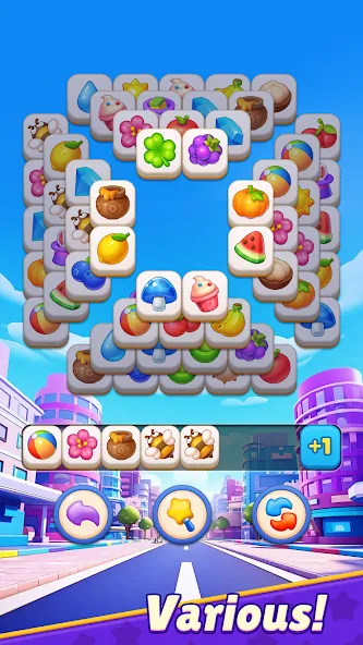 Matching Tiles: City Scape screenshot 1