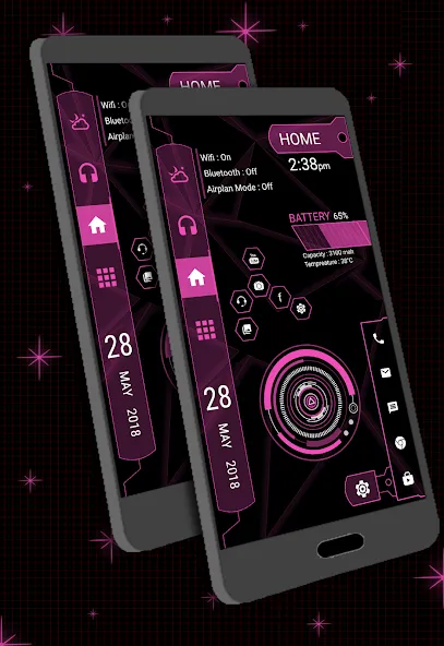 Strip Hi-tech Launcher 2025 screenshot 14
