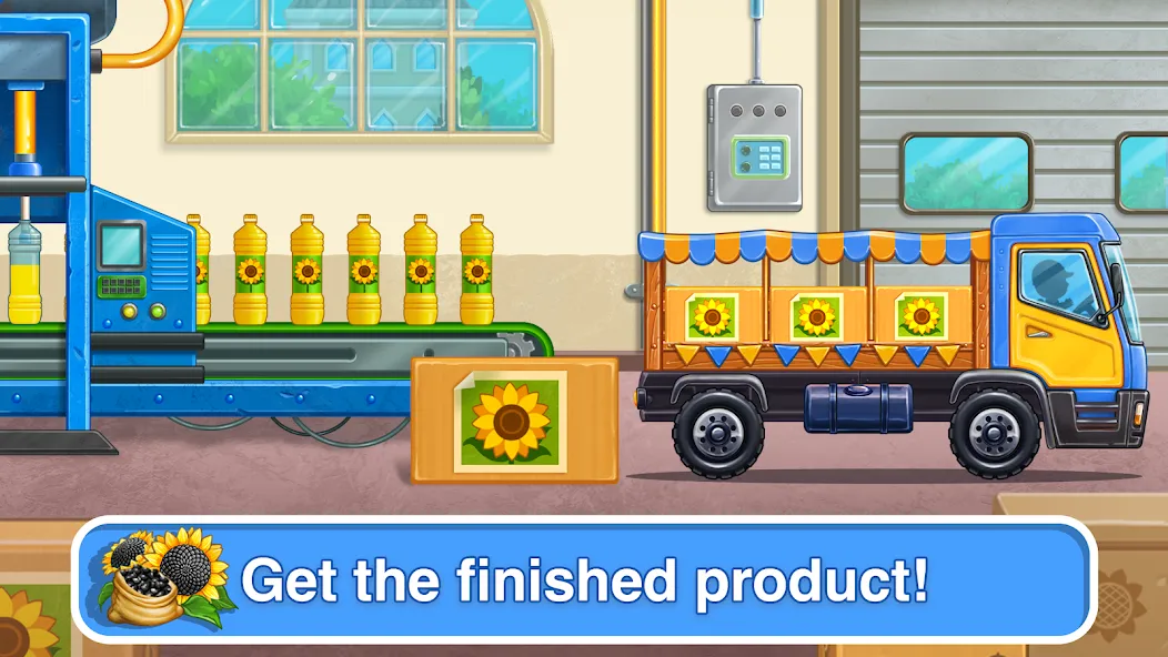 Tractor, car: kids farm games screenshot 14
