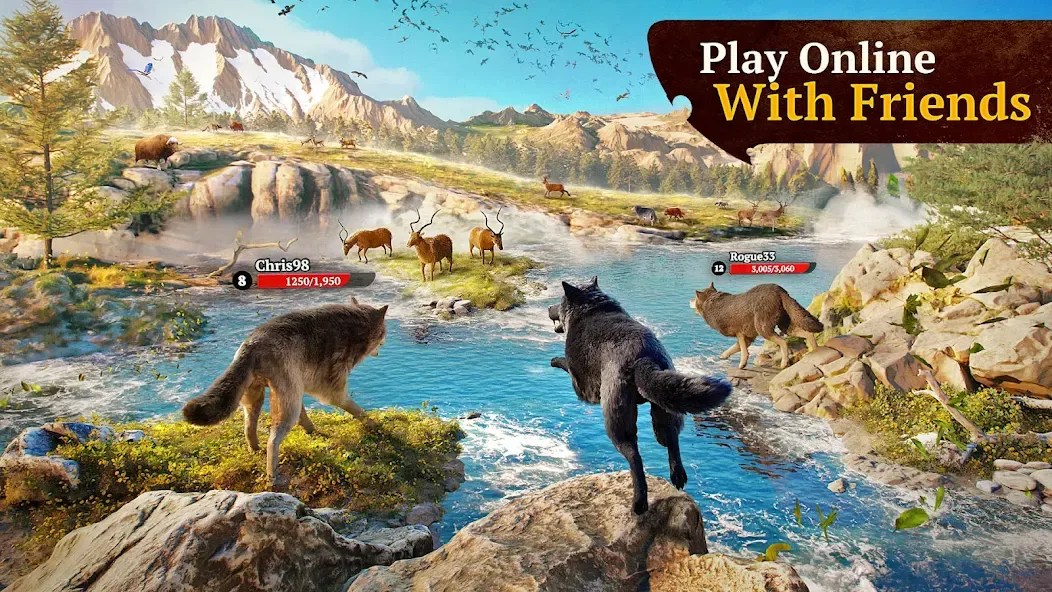 The Wolf: Animal Game MMORPG screenshot 30