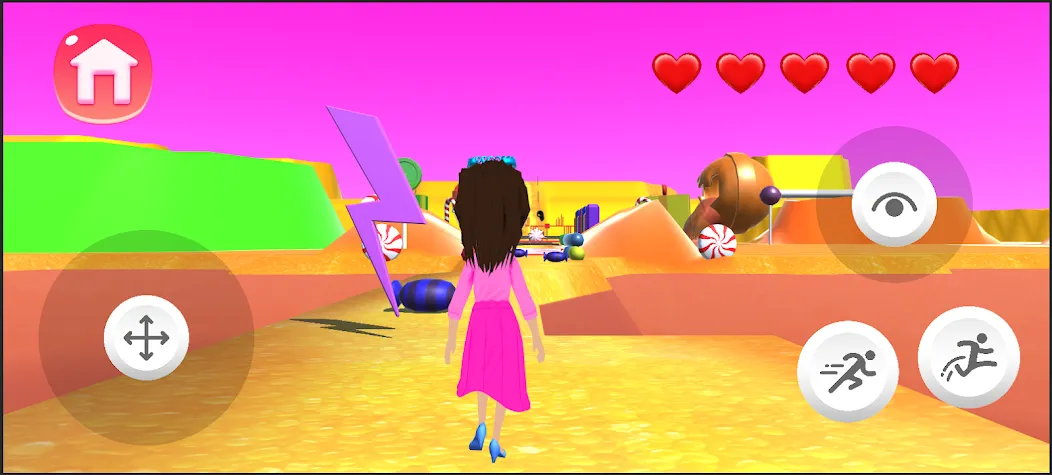 Princesa Caramelo Aventura 3D screenshot 6