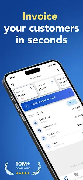 Invoice Maker - Invoice Fly screenshot 1