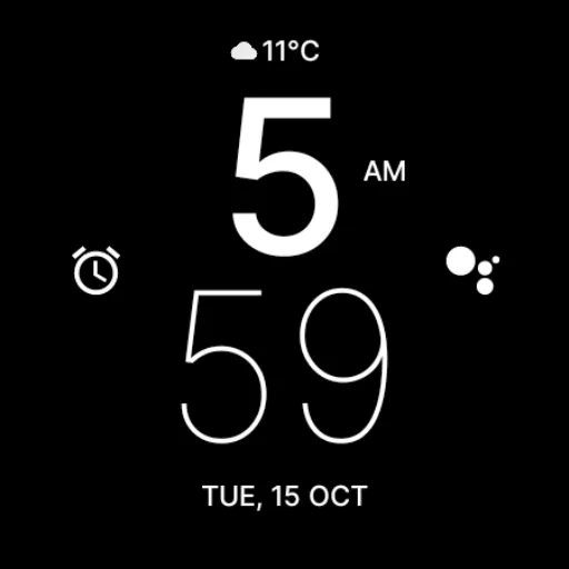 Clean Minimal Watch Face screenshot 6