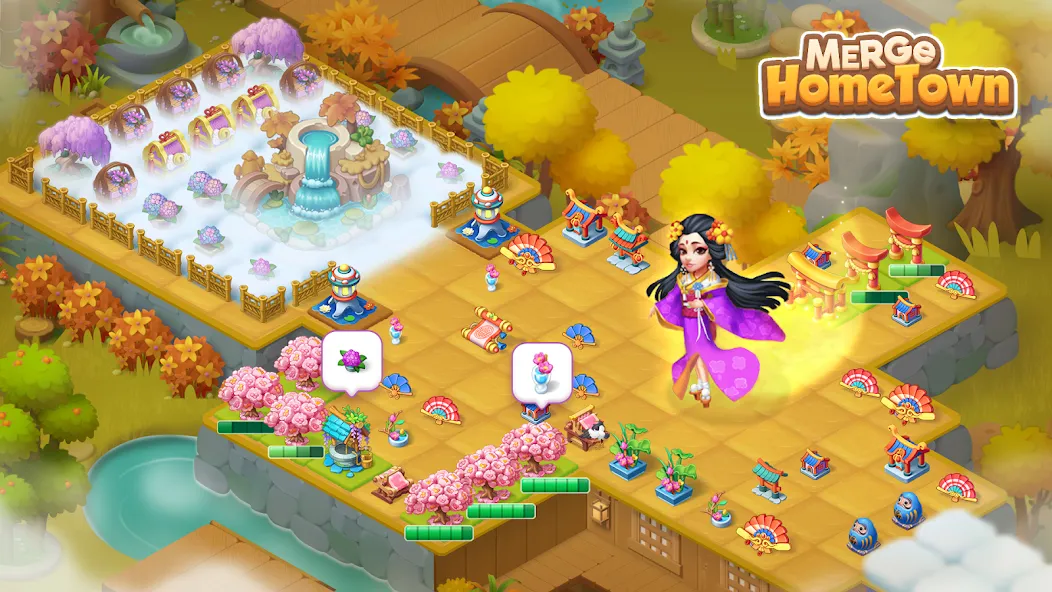 Merge HomeTown: Merge Games screenshot 8