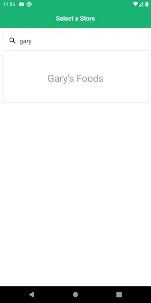 Gary's Foods screenshot 2