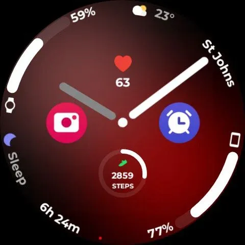 Night ver 76 - watch face screenshot 24
