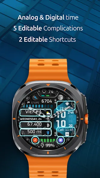 TimeCast Full Watch Face screenshot 3