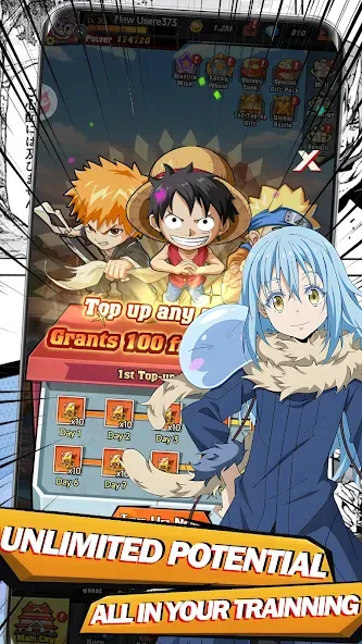 Manga Battle: Tiny Hero screenshot 5