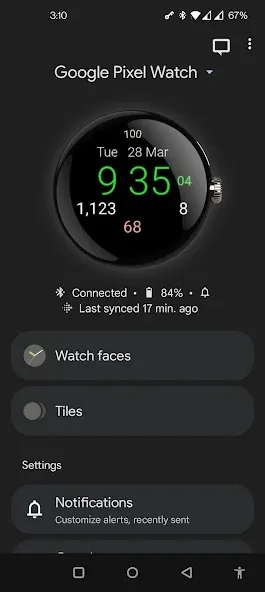 Big Font Watch Face screenshot 1
