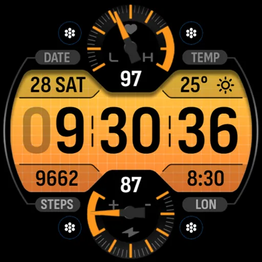 OMG 435 - Digital Watch Face screenshot 24
