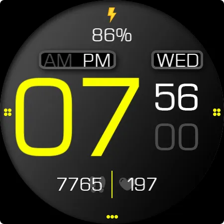 Key064 Digital Watch Face screenshot 28