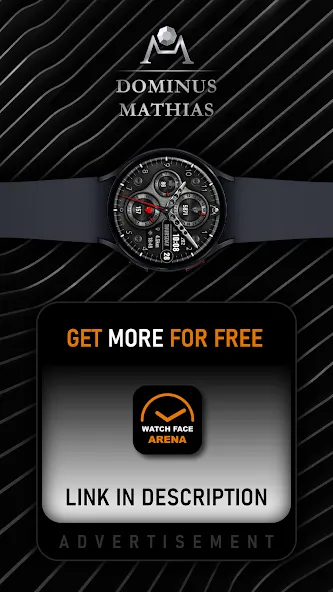 DM044 Analog Watch Face screenshot 2