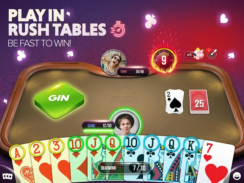 Gin Rummy Extra - Online Rummy screenshot 15