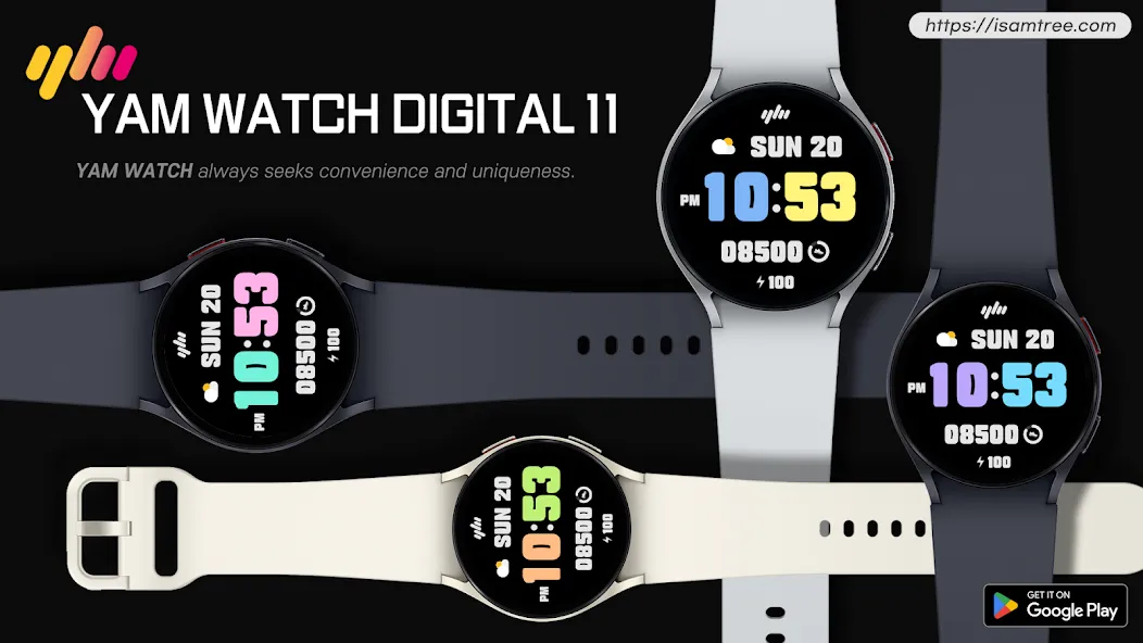 YamWatch Digital 11 screenshot 1