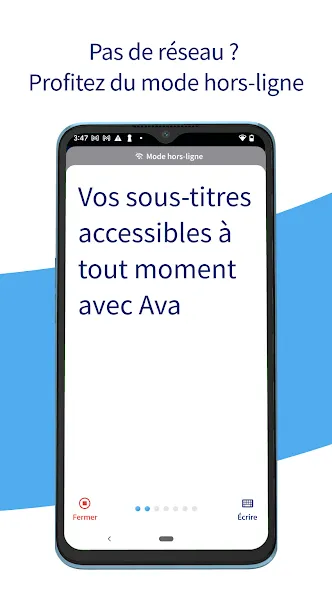 Ava - Transcription en direct screenshot 4