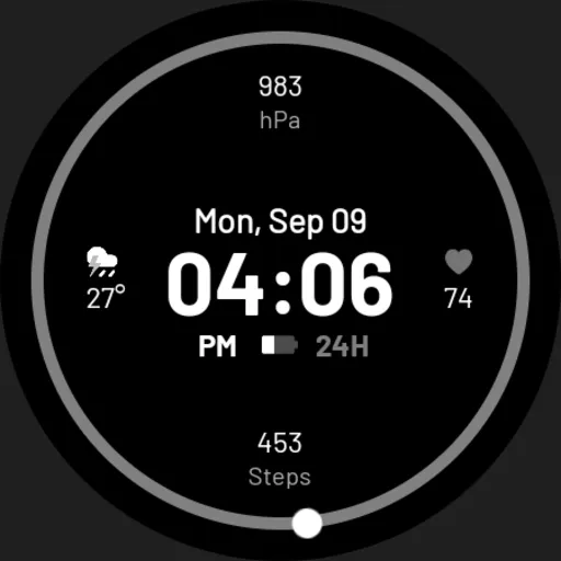 EXD091: Simple Spectrum Face screenshot 31