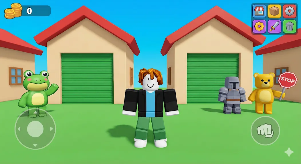 Obby Parkour: Run and Fun screenshot 1
