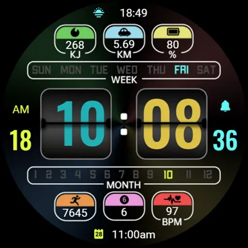 Page Turning Info ZKin Watch screenshot 8