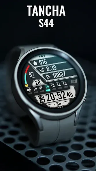 Tancha S44 Digital Watch Face screenshot 2