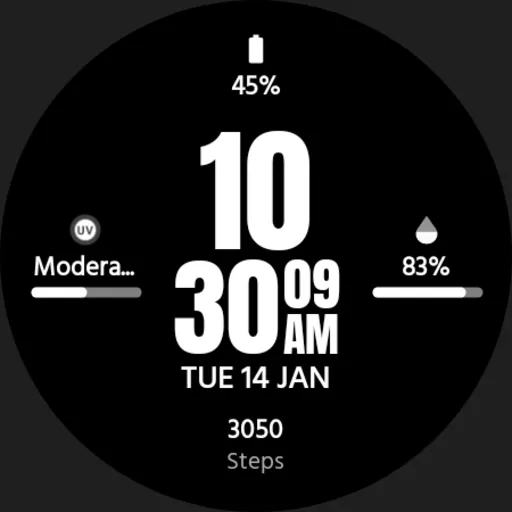 EXD131: Clean Watch Face screenshot 29