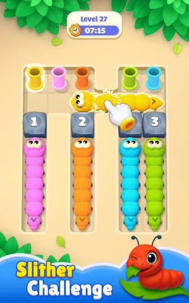 Wormmy Slither Puzzle screenshot 17
