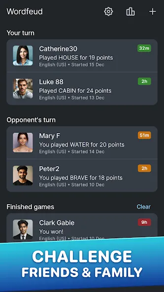 Wordfeud screenshot 2