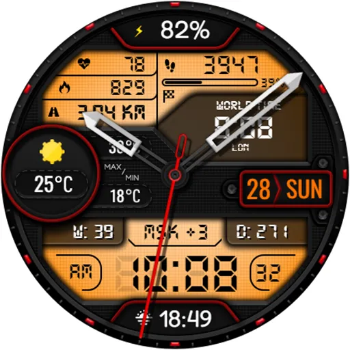 MONOTANA CTS51 Watch face screenshot 16